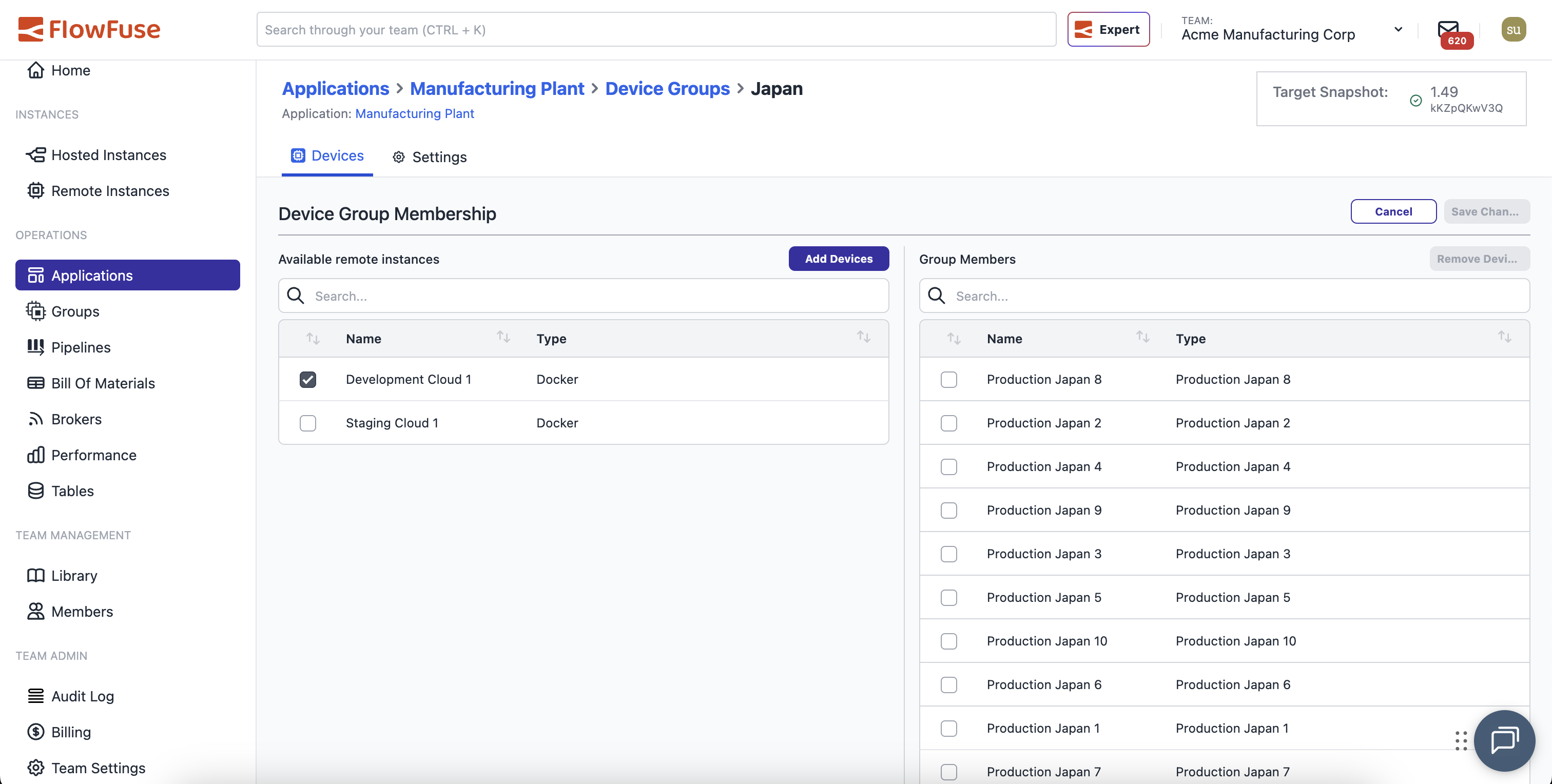 Edit Group Members